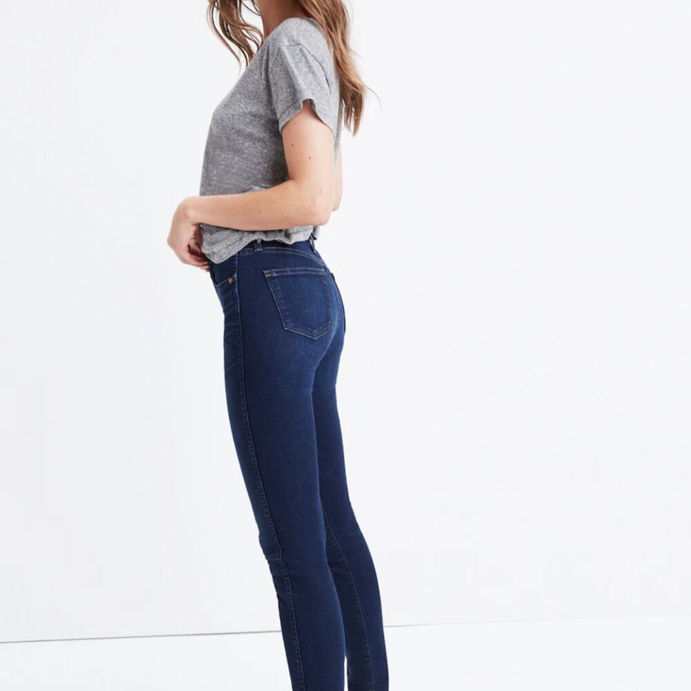 Madewell 10'' High Rise Skinny Skinny 25